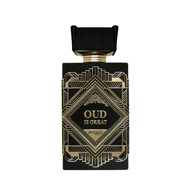 Afnan Zimaya Oud Is Great bottle and packaging
