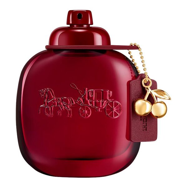 Coach New York Cherry Parfum bottle and packaging