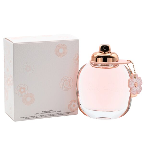 Coach Floral bottle and packaging