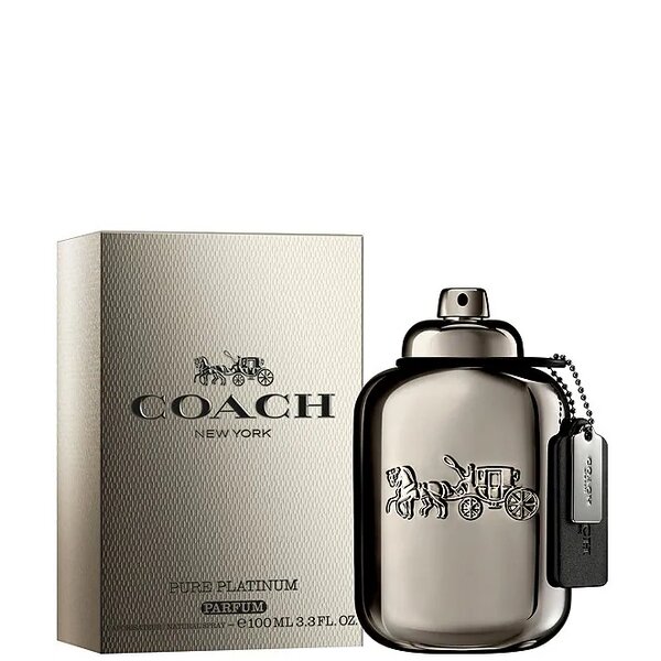 Coach Pure Platinum Parfum 3.3 oz for Men