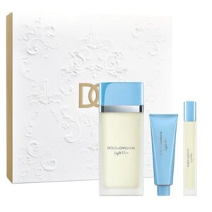 Dolce & Gabbana Light Blue 3Pc Set 3.3 Edt + 1.7 S/G + 10 Ml Eau De Toilette for Men - 10 ML