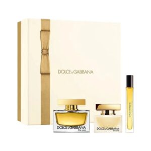 Dolce & Gabbana The One 3Pc 3.4 Edt + 1.7 S/G + 10Ml Eau De Toilette for Men - 10 ML