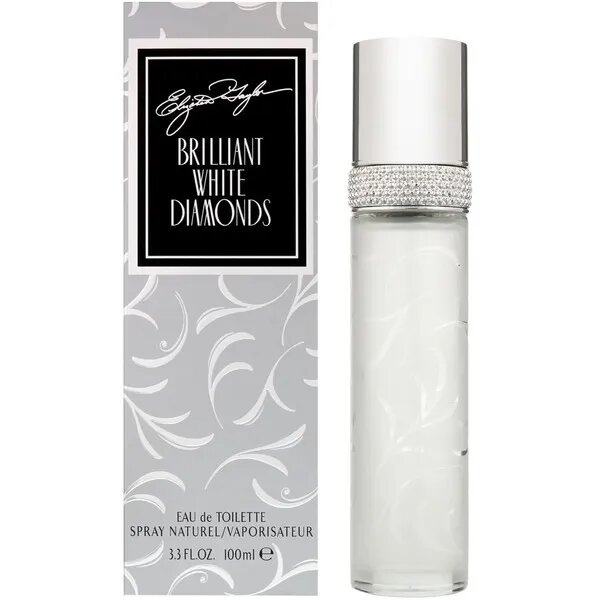 Elizabeth Taylor White Diamonds Brilliant Eau de Toilette 3.4 oz for Women
