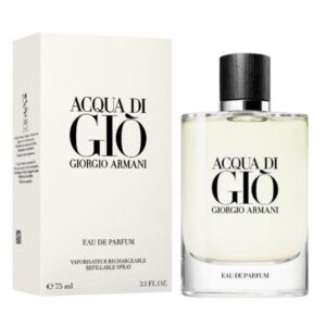 Giorgio Armani Acqua Di Gio Refillable Eau de Parfum 3.3 oz for Men