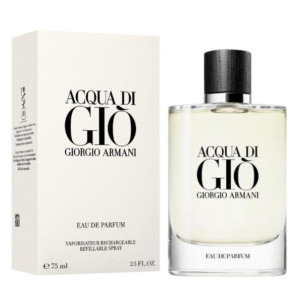 G. Armani Acqua Di Gio bottle and packaging