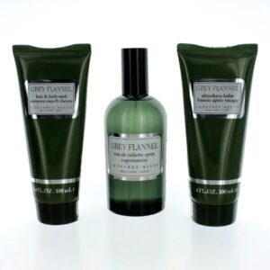Geoffrey Beene Grey Flannel 3-Piece Gift Set for Men