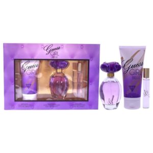 Guess Girl Belle 3Pcs Set 3.3 Oz Edt Spr + 2Pcs Eau De Toilette for Women - 3.3 OZ