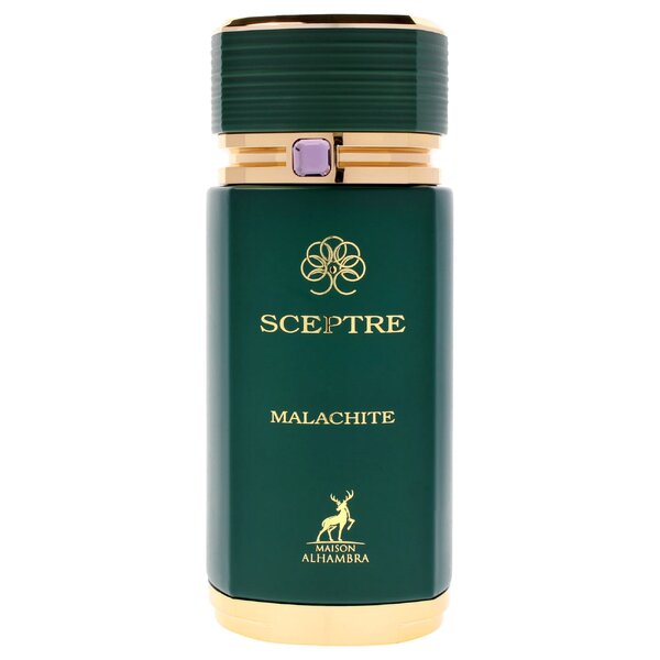 Maison Alhambra Sceptre Malachite bottle and packaging