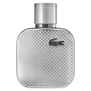 Lacoste Silver Grey 3.3 Edp Spr Eau De Parfum for Men - 3.3 OZ