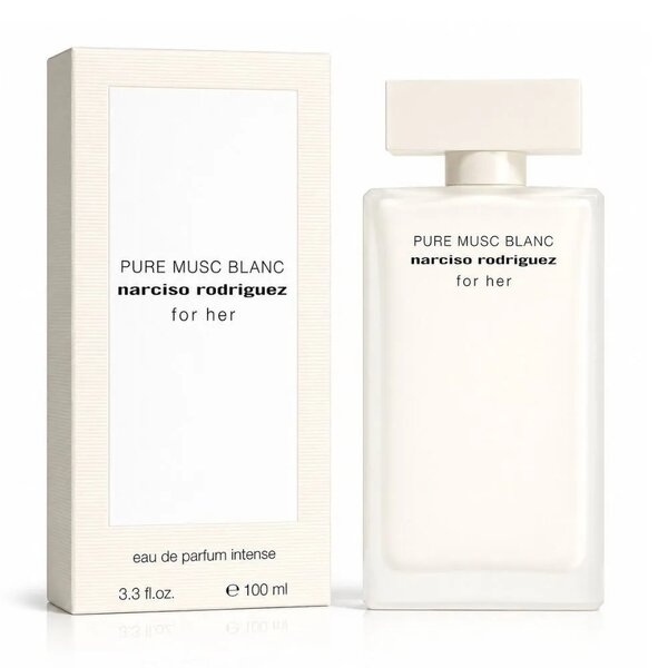 Narsiso Rodriguez Pure Musc Blanc bottle and packaging