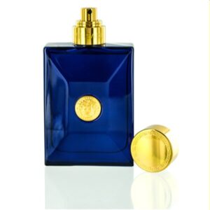 Versace Dylan Blue 4Pc Set 3.3 Oz Edp +3.3 S/G + 3.3 B/L + 5Ml Mini Eau De Parfum for Women - 3.3 OZ