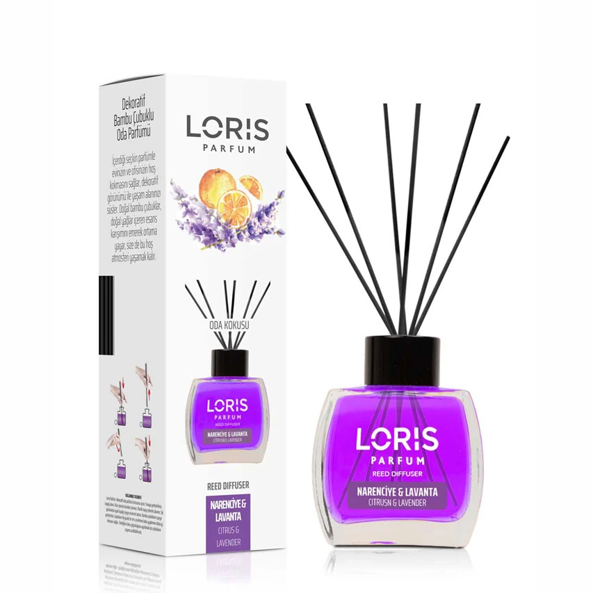 Loris Citrus & Lavender Reed Diffuser 120 ML Niche Perfume