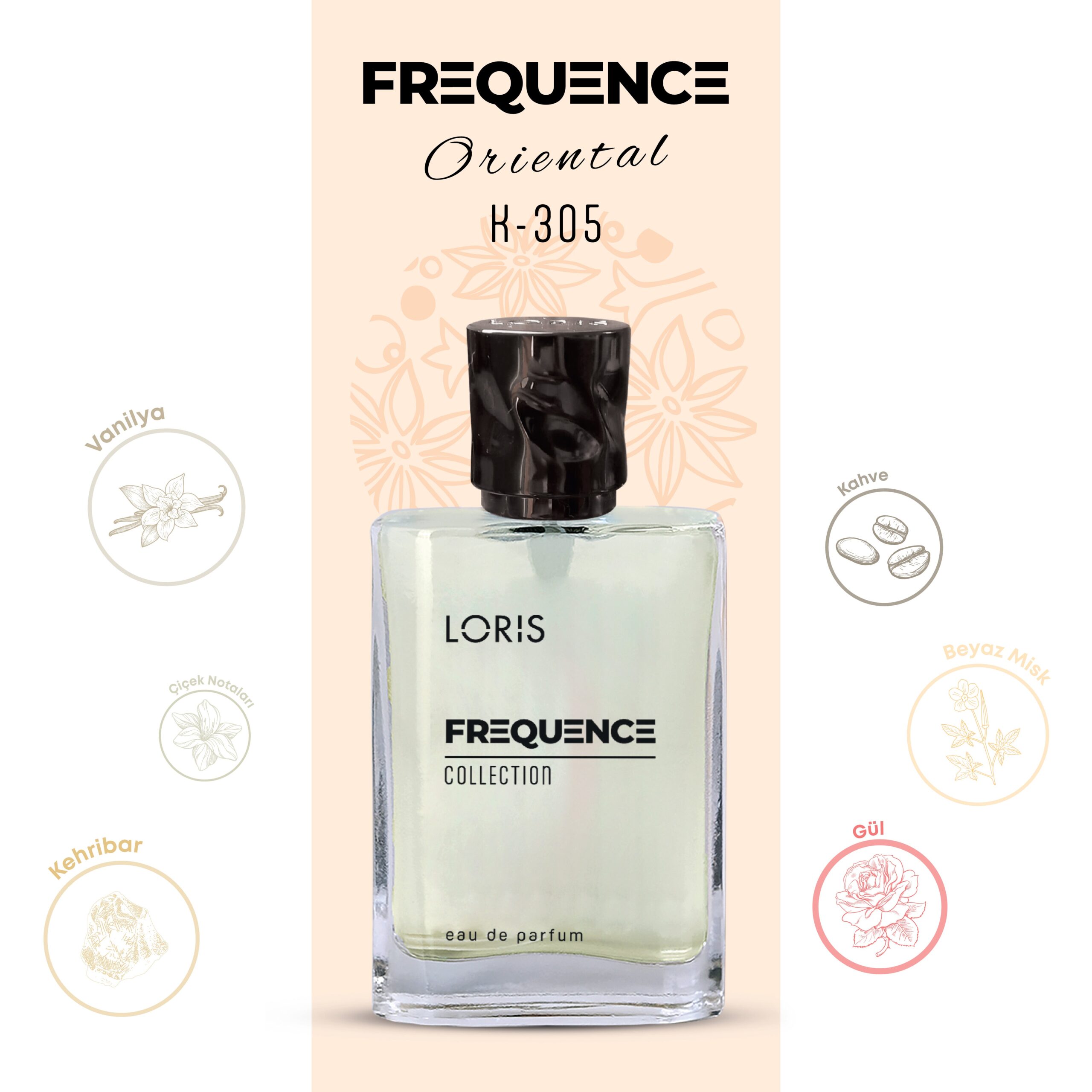 Frequence K-305 Eau de Parfum 50 ml for Women - view 3